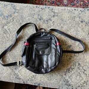 D'Onofrio small leather backpack